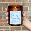 Bluebyrd Soap Co. Milk & Honey Candle Jar 9oz |