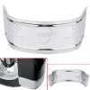 Unbranded Chrome Replacement Flamed Fender Skirt Tip For Harley Touring