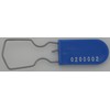 High Security Tamper Evident Wire Padlock Seals Blue Pack of