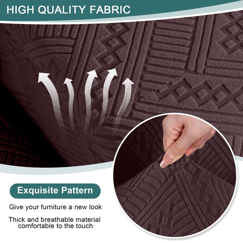 Ruaozz Recliner Sofa Covers Recliner Chair Covers Loveseat Recliner Slipcovers