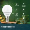 Linkind Linkind E14 LED Bulb, Golf Ball P45 Bulb Dimmable,