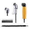 Brotools - Right Angle Drill Attachment set with Flexible Drill