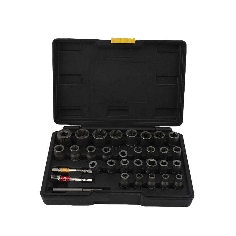 lyrlody Bolt Extractor Set, Socket Wrench Set, Screw Extractor Set,