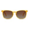 Peepers by PeeperSpecs Men's Polarized Soft Square Sunglasses, Yellow, +0.00