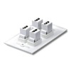Phizli HDMI Keystone Jack 4K, 20 Pack HDMI Keystone Insert