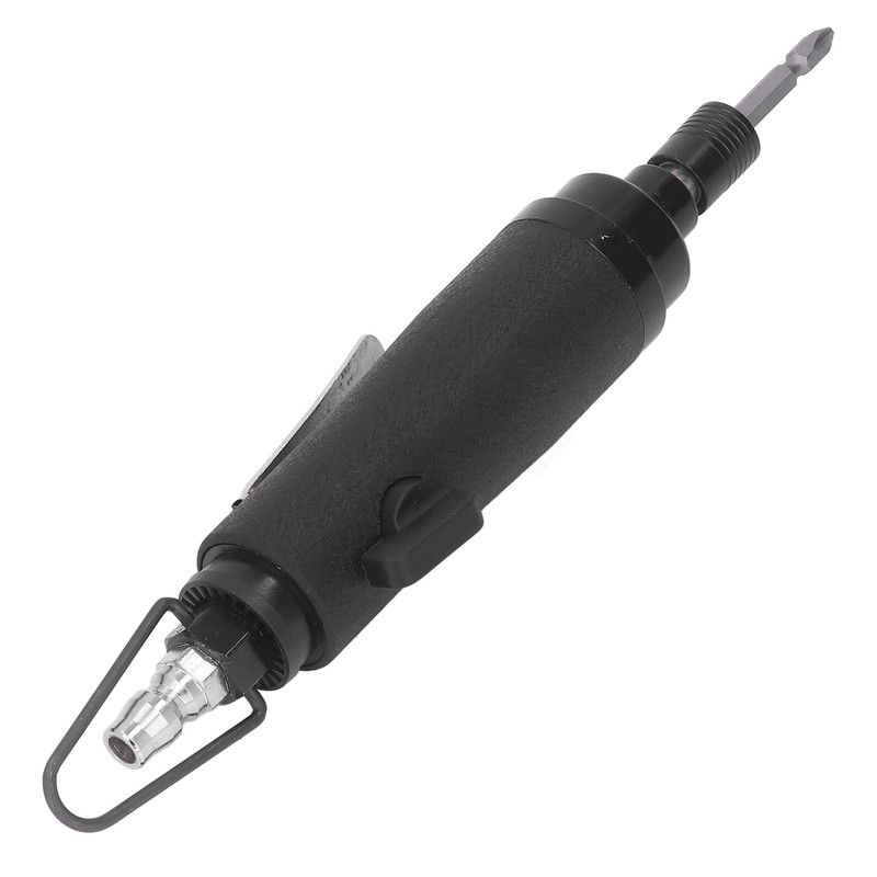 Pneumatic Screwdriver Noise Free Straight Handle Reversible Alloy Steel Industrial