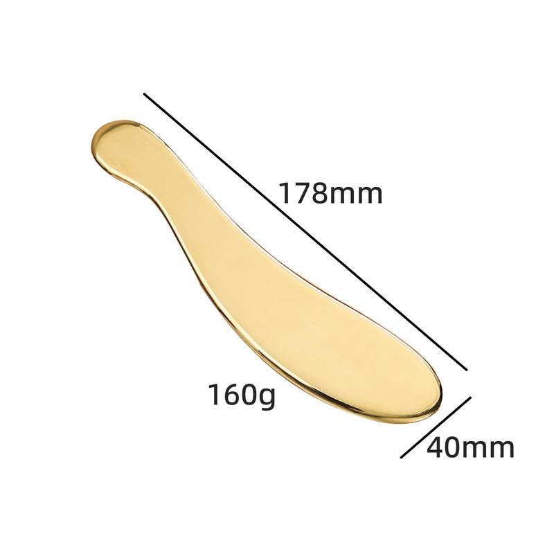 Ailuter Brass Gua Sha Tool Copper Scraping Massage Tool，Scraping Massage