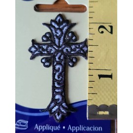 Wright's New Wrights Applique Iron on Patch Cross Sewing Crafting Quilting Notion