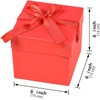 GP SUP Gift Box with Lid & Ribbon for present,