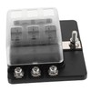 Mikinona 1 Sets LED Fuse Block with Indicator Sticker Labels