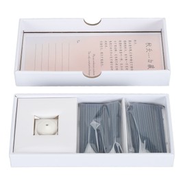 Incense Sticks Set Japanese Stylish Handcrafted Relaxing Home Incense Sticks with Holder for Home Yoga Hotel Blue Incense Sticks