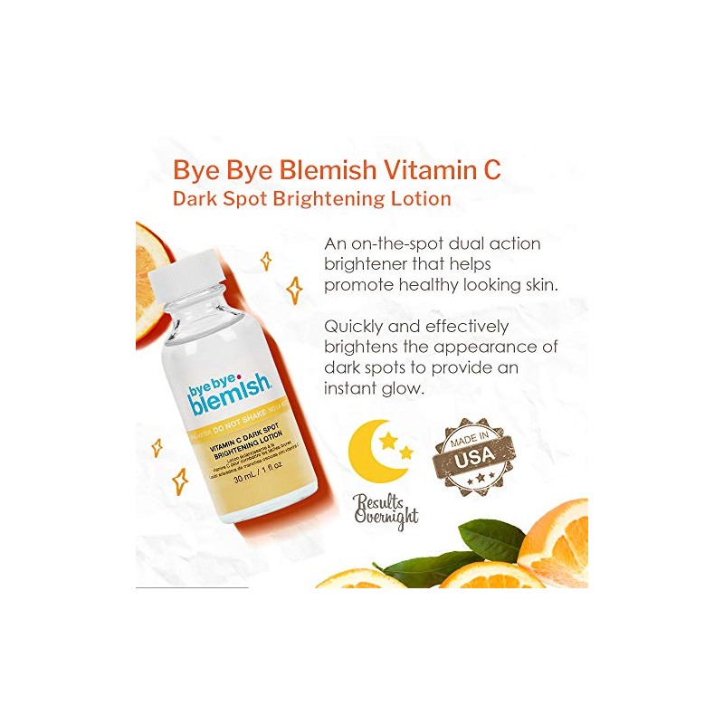 Bye Bye Blemish Dark Spot Lotion Vitamina C, 1 onza