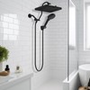 Hibbent Upgraded 5-spray 13'' Shower Head, High Pressure Rainfall Shower