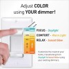 Commercial Electric New Commercial Electric Led frameless duobright color changing