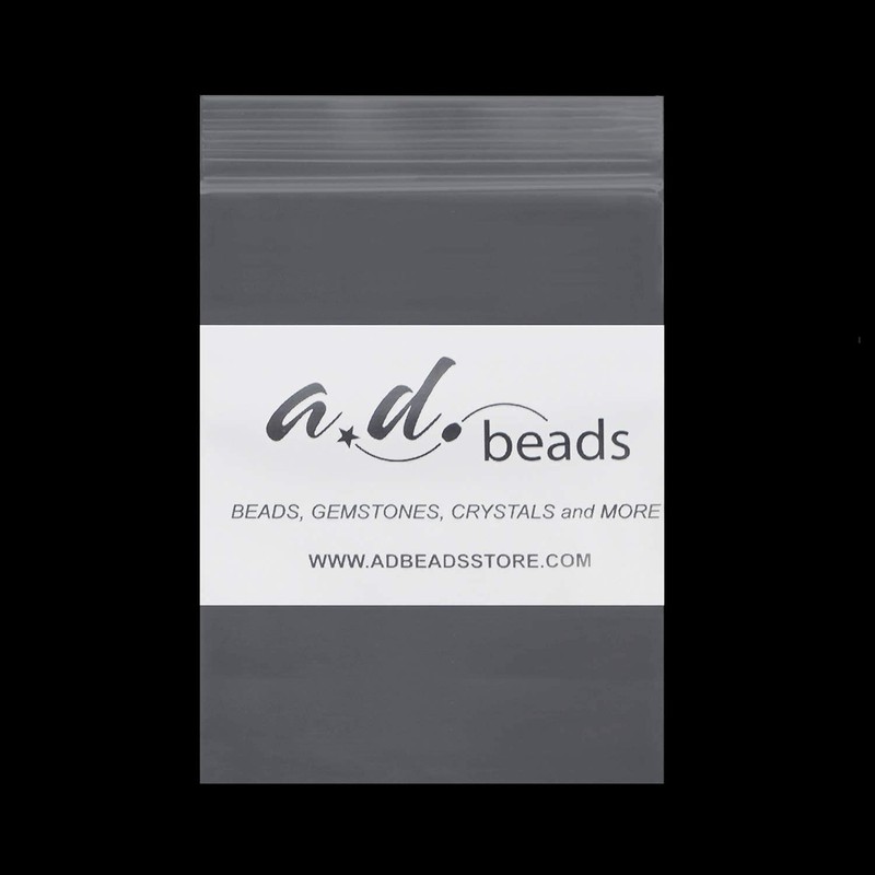 AD Beads Smooth Natural Gemstone Round Loose Beads 15" 4mm