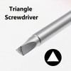 Utoolmart Triangle Screwdriver, 2.3mm Magnetic Triangle Head Tip Screwdriver, 75mm