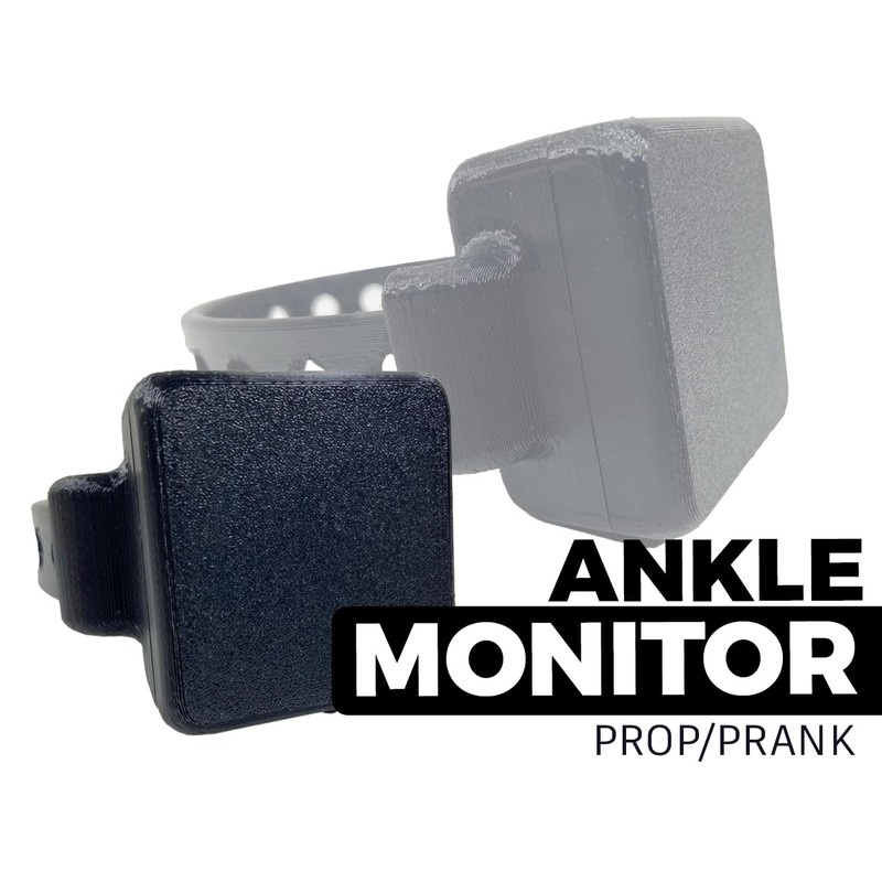 Fake/Prop - Ankle Monitor, House Arrest Bracelet, GPS Tracker and