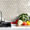 STICKGOO Hexagon Peel and Stick Backsplash Tile, Stick on Backsplash