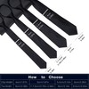 HONEY BEAR 3/5pcs Mens Tie Clip Set Tie Bar Normal