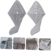 Angoily Gorro De Secado para Cabello 2 Piezas Toalla Absorbente