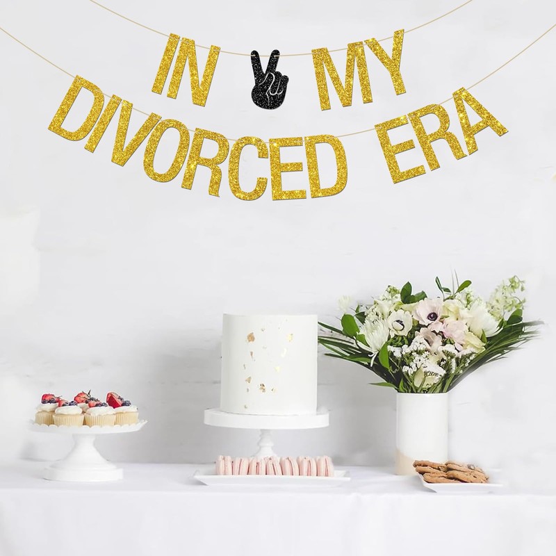 In My Divorced Era Banner, Officially Divorved, Bye Felicia, Divorce