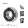 10pcs 6000-2RS Ball Bearings 10mm x 26mm x 8mm Double