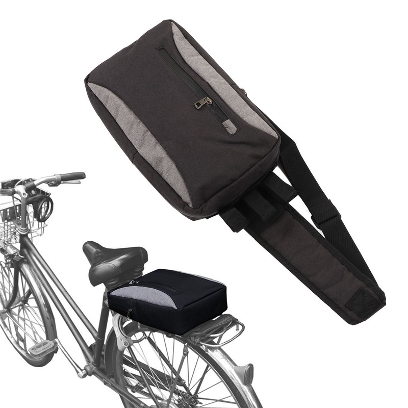 Cycling Shoulder Bag Dual Purpose Frosted Cloth Cycling Sling Backpack