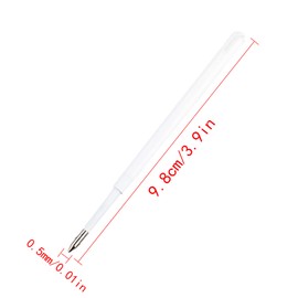 LA HUATE Black Ink Refills Pack of 20, Replaceable Ballpoint Pen refill, Fine Point 0.7mm Refil (Z-Black Ink(Pack of 20))