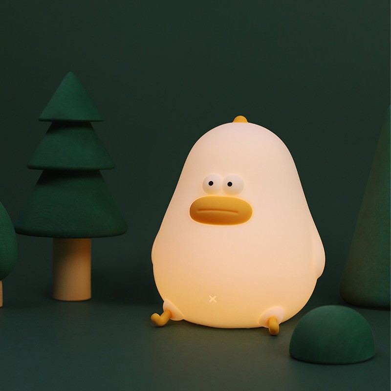 LED Night Light Interesting Chicken Pat Light USB Charging Baby