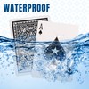 LotFancy Waterproof Playing Cards, 100% Plastic, 2 Decks of Cards