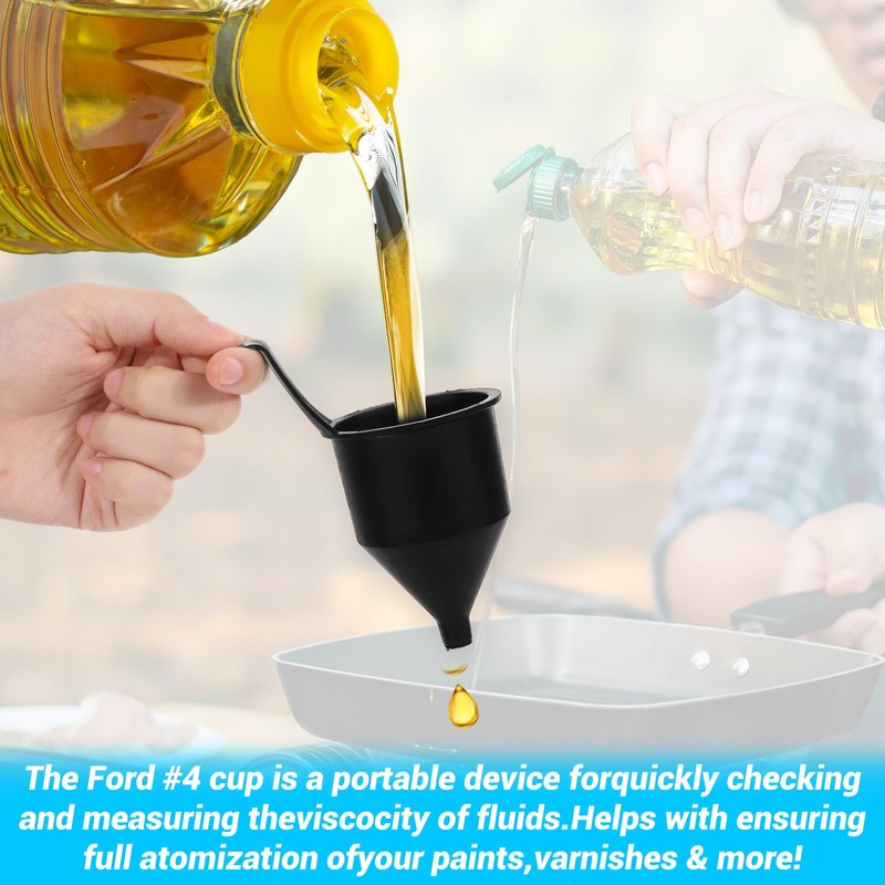 Liquid Consistency Thickness Cup, Viscosity Measuring Cup Measure Paint Varnish
