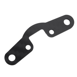 Briny River Carbon Fiber Steering Bracket Second Floor Board Plate Compatible with TAM-IYA TT-02