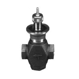 Johnson Controls VG7842GT Globe Valve, 3-Way Mixing, 1/2" Size, Sweat