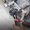 SaferCCTV 8 Inch Adjustable Ratchet Socket Wrench,Performance Tool Dual Drive