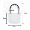 Lamondre Padlocks with Keys 2 Pack, Small Lock 32mm (Keyed
