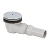 Sanit Shower Drain 823/90W Horizontal Outlet