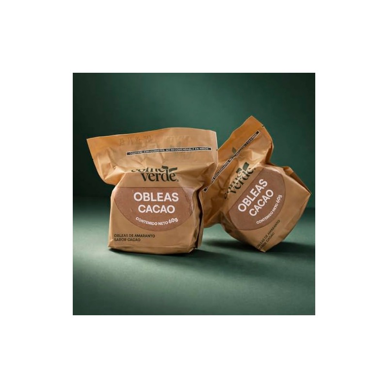 Come Verde - OBLEAS CACAO, 60g - 60g | Verde