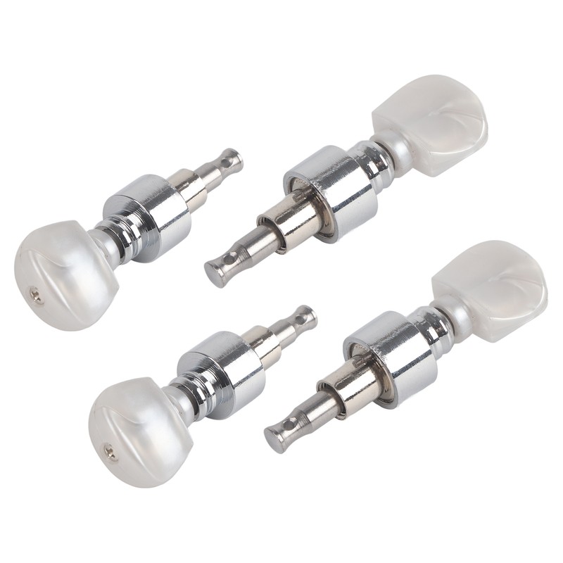 4Pcs Banjo Geared Machine Tuner Pearled Pegs Musical Instrument Accessories