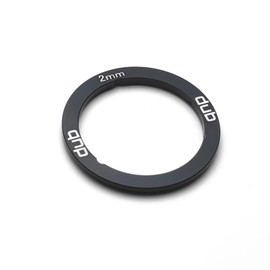 takewell Dub Bottom Bracket Spacer for SRAM Dub Bottom Bracket Installation Aluminum Black 1pc Width 2mm Aluminum Alloy Spacer Replace Plastic Spacer