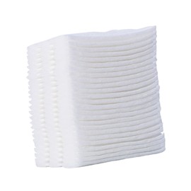 WOONEKY 3 Packs Soft Cotton Makeup Pads Three Layer Non Woven Double Sided Facial Puff for Makeup Removal and Cleansing for Daily Use and Travel