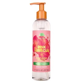 Tree Hut Bare Pink Hibiscus Moisturizing Shave Oil, 7.7 fl oz, Gel to-Oil Formula, Ultra Hydrating Barrier for a Close, Smooth Shave, For All Skin Types