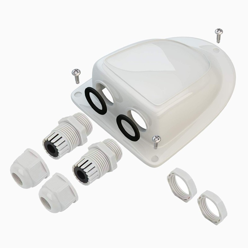 Haoguo ABS Solar Double Cable Entry Gland for All Cable
