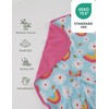 Bamboo Viscose Soft Baby Blankets for Girls Boys 47"*47",Rainbow