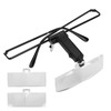 Eyeglasses Magnifier LED Light Hands Free Magnifying Glass for Watch