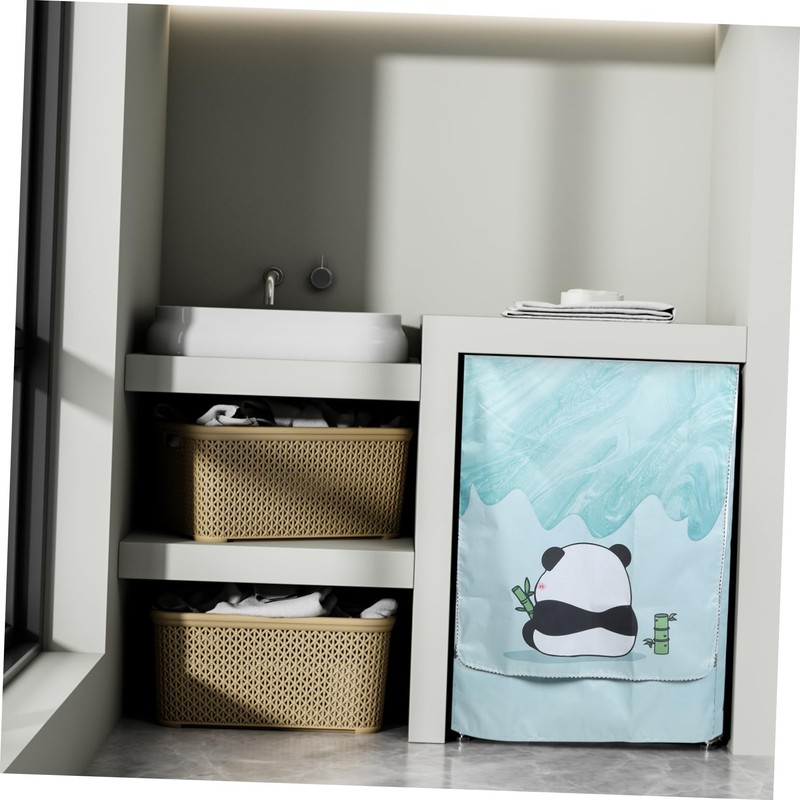 Gadpiparty Washing Machine Cover Protector for Front Loaders Dust Wear-Resistant