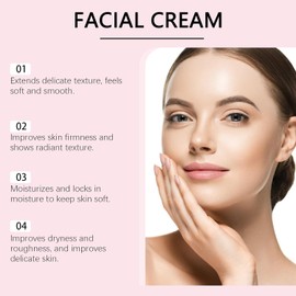 Crema Facial con Retinol — Hidratación Suave y Nutritiva, Ayuda a Mejorar la Apariencia de la Piel para un Acabado Suave y Luminoso, Textura Ligera para Uso Diario