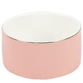 CROWNOS Paper Clip Holder Ceramic Paperclip Holders for Desk Organizer (Pink)