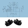 12 Pack Rubber Feet,High Damping Vibration Damping Rubber Ring for
