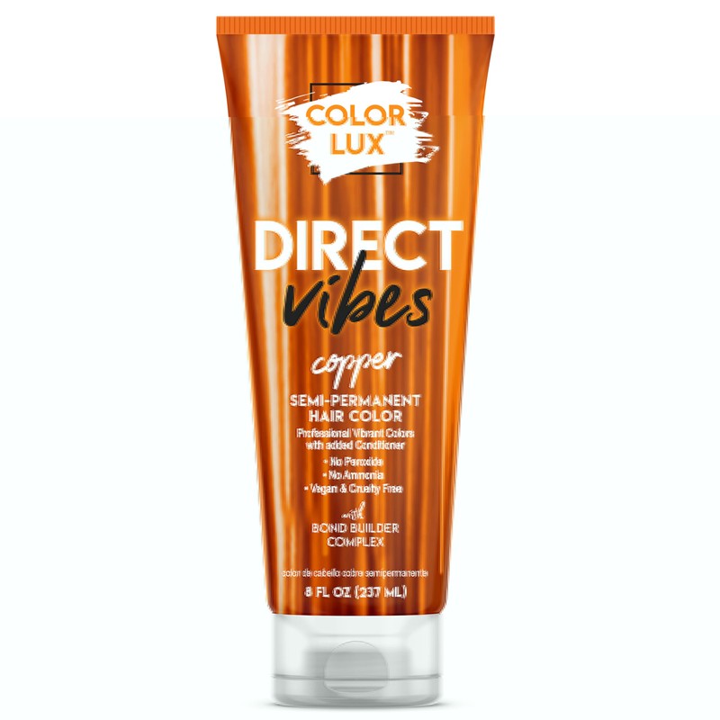 Tinte semipermanente para el cabello Direct Vibes, cobre, tono vibrante