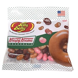 Krispy Kreme Doughnuts Jelly Beans Mix 2.8 oz Grab & Go Bag, 12-Count Case